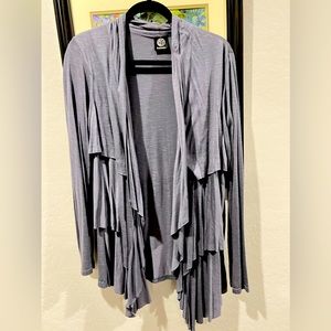 Bobeau Knit waterfall cardigan